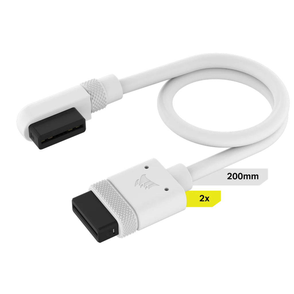 iCUE_LINK_Cable_WHITE_Angled_200mm_01